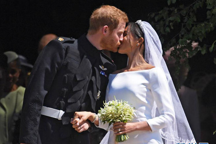 圖集 | 英國哈裏王子與美國女演員梅根·馬克爾在溫莎城堡舉行婚禮
