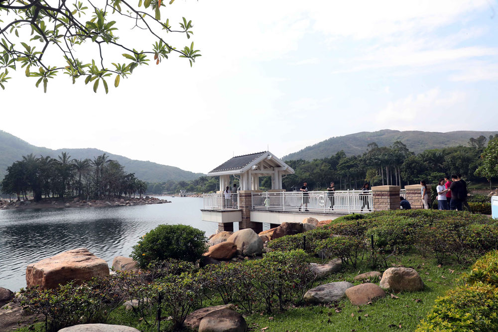 圖集 | 香港迪欣湖湖光山色 遊人休閒好去處