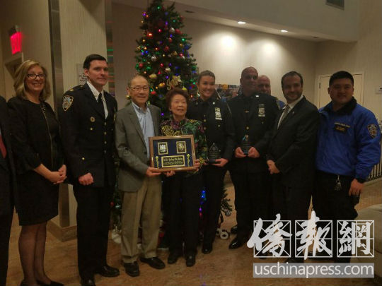 紐約109分局邀請民衆參加警局聖誕餐會