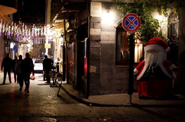 和平不易！敘利亞首都時隔多年再迎聖誕節氣氛   