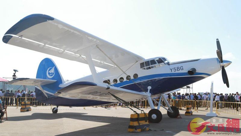 Y5B渦槳飛機將開發無人貨運機.jpg
