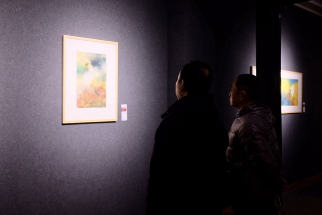 「欲罷不能」劉德揚個人畫展在成都畫院啟幕