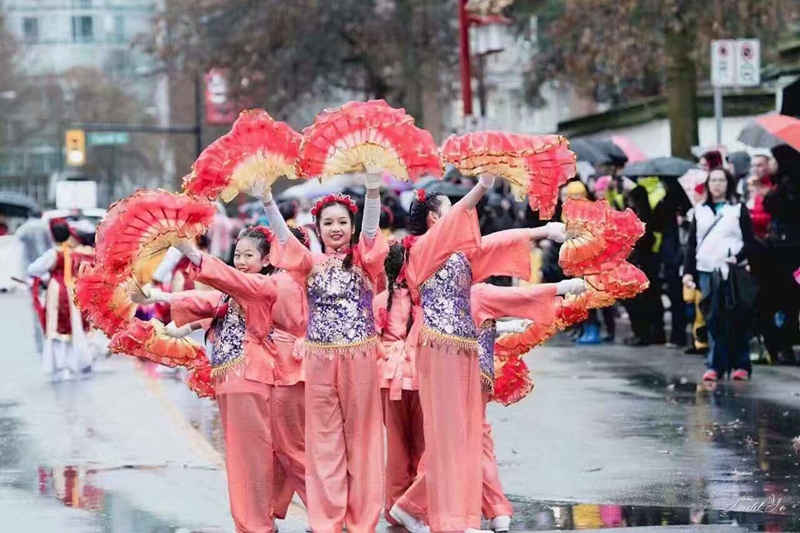 加拿大溫哥華華埠將舉辦春節遊行 70支巡遊隊伍參加 展现多元文化色彩