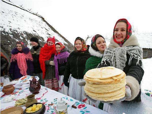 为喜迎春天的到来 俄羅斯民眾慶祝“謝肉節”