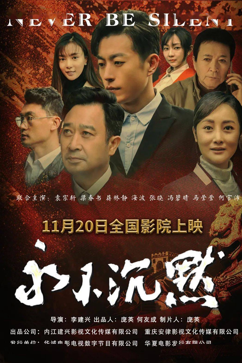 《永不沉默》定檔11月20日 讓司法有力量有溫度