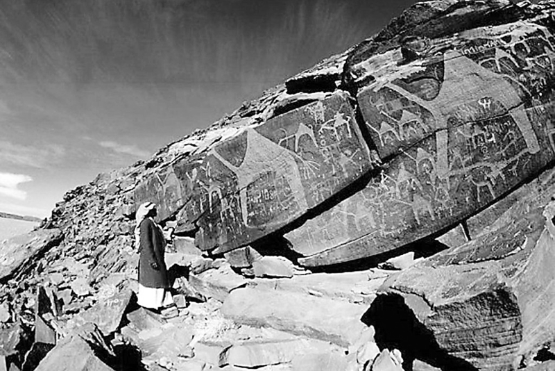 沙特希瑪岩畫，歷史無聲的講述者