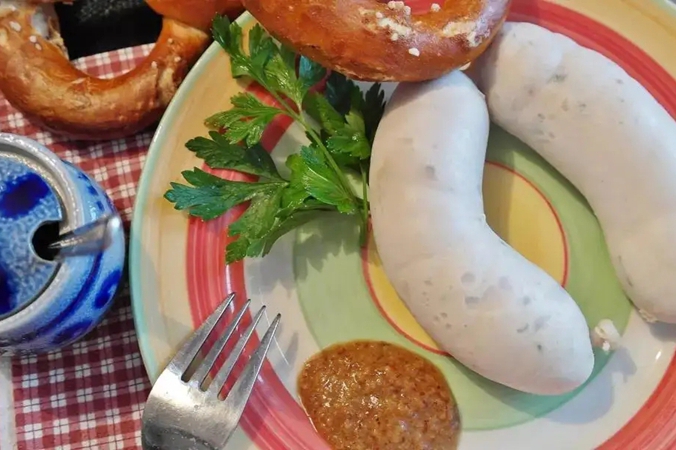 世界上最受歡迎的香腸之一 德國白色香腸