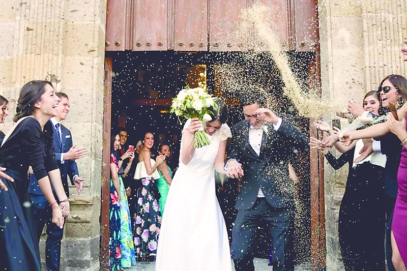 西班牙婚禮，撒米迎高潮