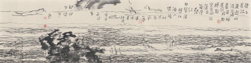 ●（捐赠给武侯祠博物馆收藏）滚滚长江东逝水－35x137cm.jpg