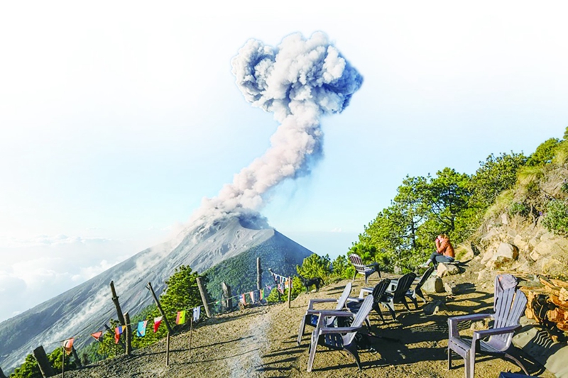 在危地馬拉見識火山各種“美”