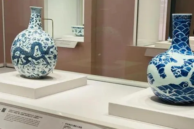 香港故宮文化博物館展出8組“龍”文物
