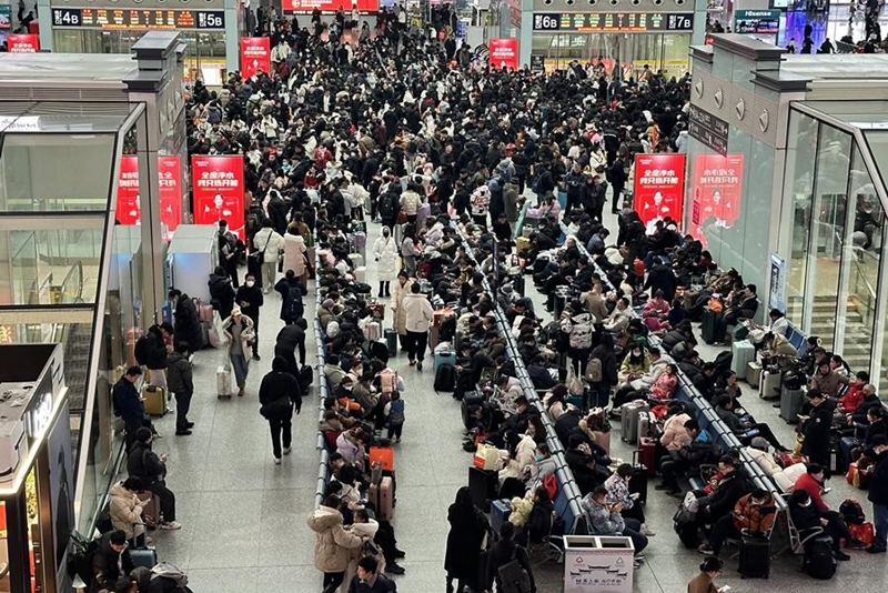 一季度中國鐵路發送旅客突破10億人次