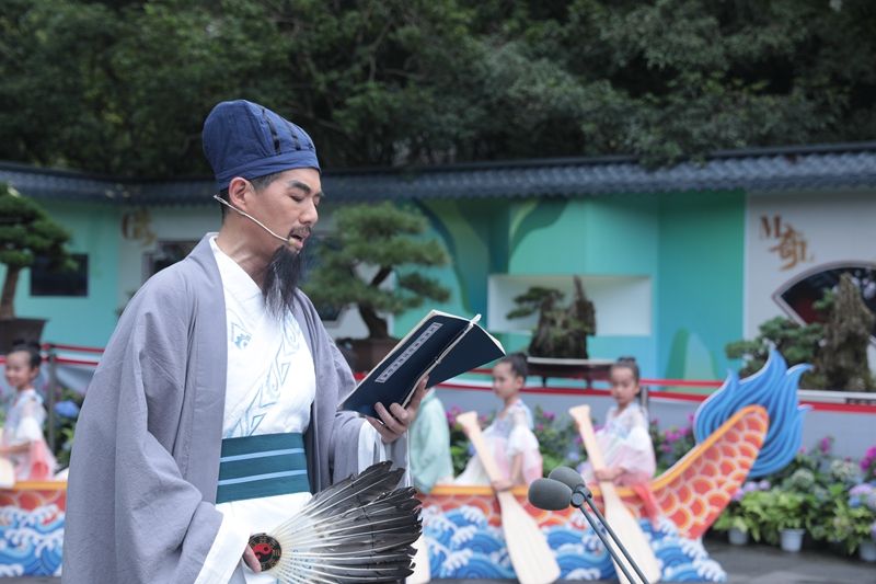 “端午传非遗 雅韵游武侯”启幕1（成都武侯祠博物馆供图）.JPG