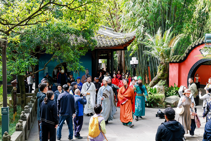 春遇武侯祠，赴一場三國之約——四川成都武侯祠清明春假活動精彩啟幕