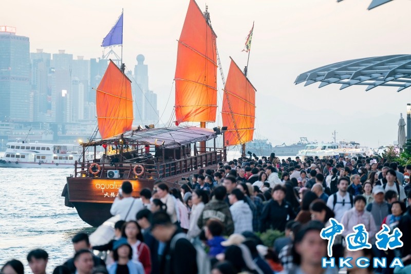 五一黃金周預計約98萬內地客訪港