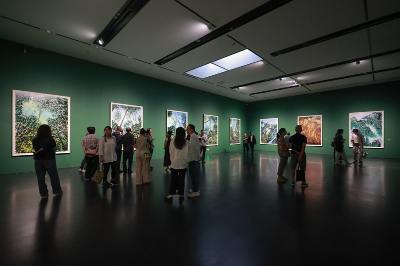「葵山——許江藝術展」於廣東美術館開幕