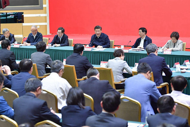 習近平赴北京大學考察:國家一流，學術才能一流