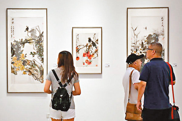 新探索繪太行風韻 山西畫家作品首次在滬展出