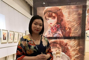 孫玉倩水彩畫鮮活靈動