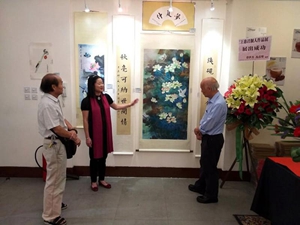 王惠君展書畫作品