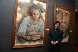 鍾建新展水墨畫
