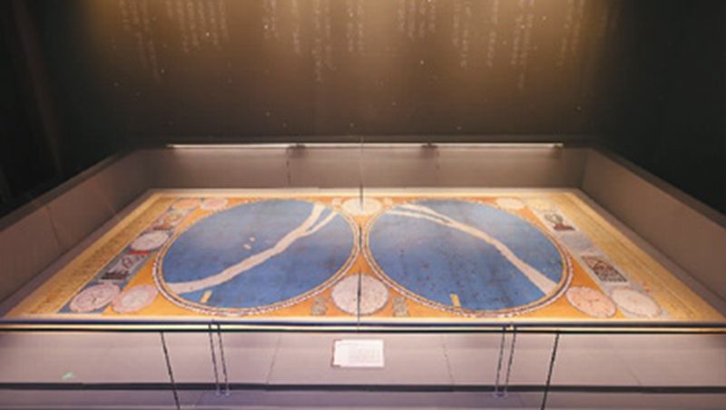 明代《赤道南北两总星图》。（本文图片均由中国第一历史档案馆提供）.jpg