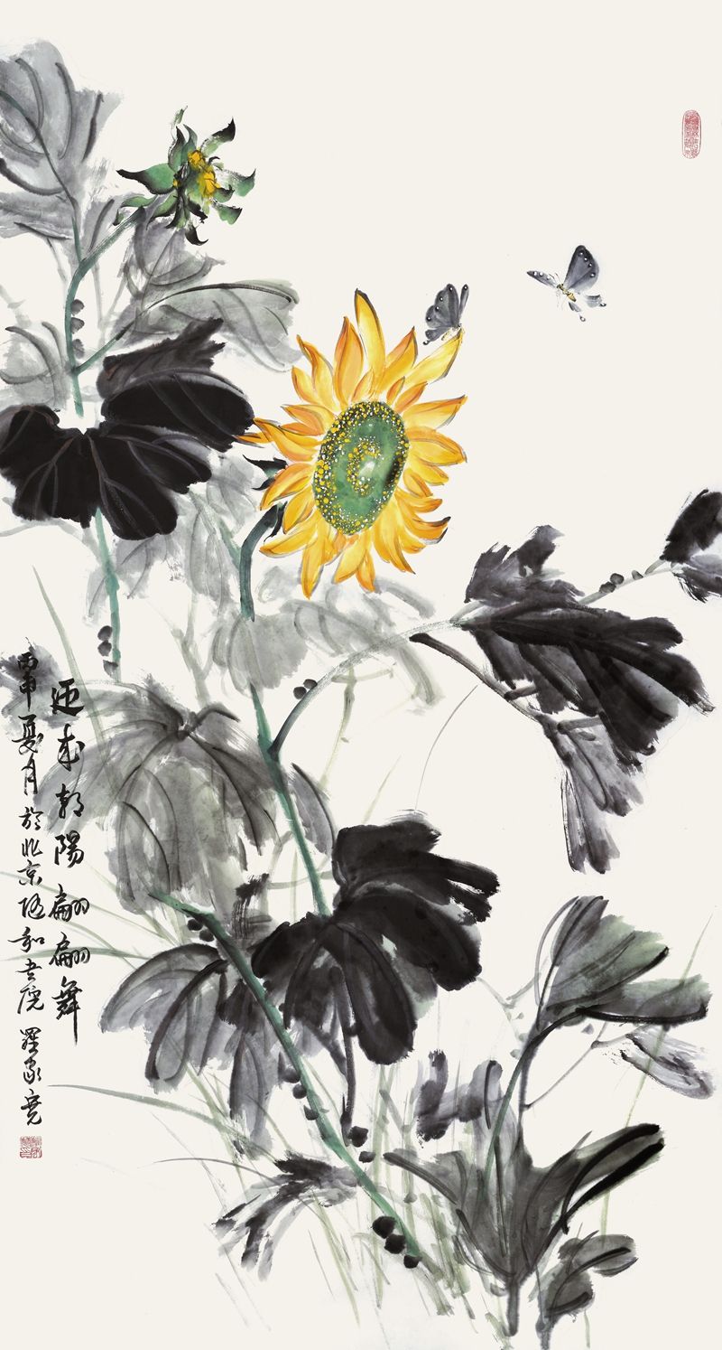 1787800790385397.jpg 迎来朝阳翩翩舞-180×97cm.JPG